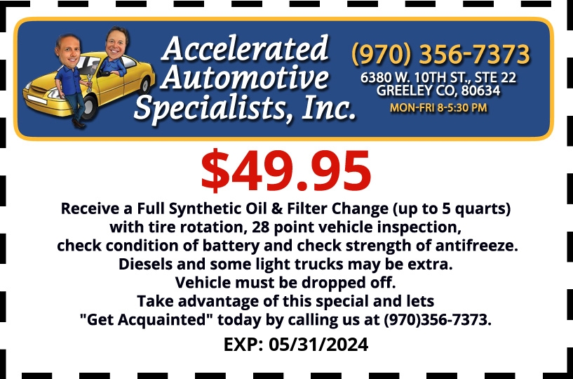 $25 Oil Change and Filter plus free brake inspection and 28 point vehicle inspection